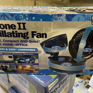Twin 12volt fan for caravan/ vehicle
